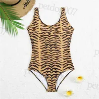Sexy Leopard Womens Swimwears Summer Beachwears Beachwears Textile Bikini Bikini per Lady Shoulder Halter Costume da bagno