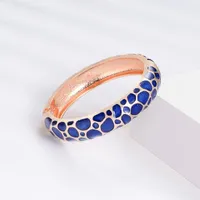 Bangle UJOY Colorful Enameled Cuff Femal Bangles Classic Contracted Design Accessories Vintage Bracelets For Women