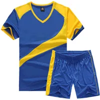 NXY erkek T-Shirt Çocuklar Futbol Seti Jersey Spor Suits Kostümleri Çocuk Giyim Futbol Setleri Kızlar Futbol Eğitim Gömlek Kısa Takım 0314
