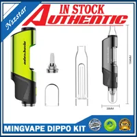 Mingvape Dippo Device E Cigarettes Pod Device Kit 650MAh Batterie réglable VS Bar Plus XL Randm Dazzle Pro 100% authentique