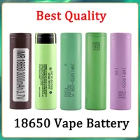 Bonne qualité 18650 batterie HG2 30Q VTC6 3000MAH NCR 3400MAH 25R 2500MAH E CIG MOD Cellule de li-ion rechargeable