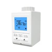 Akıllı Ev Kontrolü LCD Ekran Zigbee Termostatik Vana Sıcaklık Kontrol Termostat Akıllı Ev İzleme Sistemi