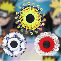Party Favor Event Tillbehör Festlig hem trädgård Naruto Spaceman Hand Spinner Toy Fidget Spinners Fingertip Gyro Spinning Running Top Decom