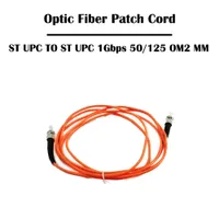 ネットワーキングコネクタケーブルOM2 ST UPC 10.0-15.0-20.0メーター1Gbpsマルチモード光ファイバーパッチコードシンプレックス3.0mm FTTH 50/125