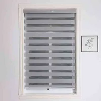 Simple Style Customized Zebra Blinds Light Filtering Window Roller Blinds for Sun Shading W220309