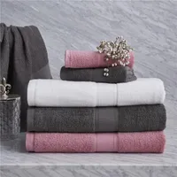 Handtuch Fünf-Sterne-el reine weiße graue rosa bad hochwertig dicker baumwollstrand für outdoor saugbad lieferung