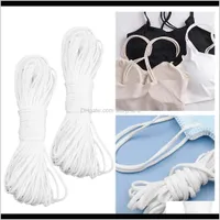 Nozioni Strumenti Abbigliamento Abbigliamento Consegna a goccia 2021 2x Ampia corda elastica Stringa Elevata elasticità per cucire Appeso Dressmaking 9YVe4