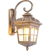 Outdoor Wandlampen Europese Stijl Retro Licht E27 Klei Lamp Waterdichte Tuin Decoratie Vintage Porch Black Bronze