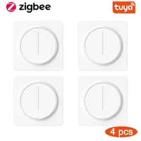 Smart Home Control Tuya ZigBee Dimmer Switch Tocco a distanza Voce LED Compatiable con Alexa Google Assistant