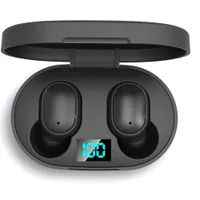Kablosuz Kulaklık OEM / ODM Ürün 5.0 TWS Kulakiçi LED Ekran Güç Bankası Kulaklık Gürültü Azaltma Mikrofon Kulaklık