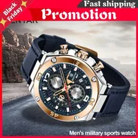 Montre-bracelet 2021 montres pour hommes de quartz Multifunction Sport Chronographe Montre Hommes Top poignet Relogio Masculino