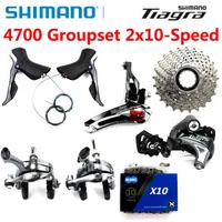 Derailleurs de bicicleta Tiagra 4700 Groupset Derailleur Road Bicycle 2x10 Speed ​​20s Kit 11-25 12-28 11-32T