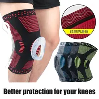 肘膝パッドプロのブレース、膝蓋骨圧縮スリーブサポート膝蓋骨ゲル側の安定剤、グレード