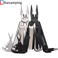 Daicamping 18 In 1 Multifunctional 7CR17MOV Folding Knife Tools Multitool Wire Cable Crimper Stripper Camping Gear Multi Pliers 220118