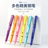 Fountain Pens 2pcs Arrivals, Luxury, Quality, Fashion, Various Colors, Student Office Pens, School Stationery Supplies, Writing Ink