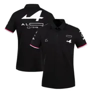 2021 F1 Formula Una serie di automobili congiunta Logo Corse Suit Estate T-shirt a maniche corte, Polo di risvolto, Asciugatura rapida, Traspirante, Personalizzazione di grandi dimensioni
