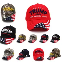 Donald Trump 2024 Sombrero Camuflaje EE.UU. Elección Electoral Gorras de béisbol Party Hats 3D Bordado Presidente Sombrero