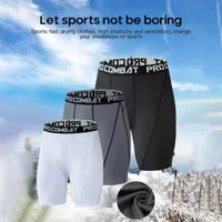 Vêtements de gymnase Sports Shorts serrés pour hommes à séchage rapide à séchage à cinq points Pantalon basket-ball Fot Training Yoga Running Fitness