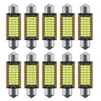 10 unids C5W C10W LED Bulbos CANBUS FESTOON-31MM 36mm 39mm 41mm 2016 Chip Coche Interior Dome Light Light Light 12V 24V Error gratis