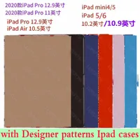 iPad Pro 2020 Gen 11 High Grate Tabletケース用iPad Air10.5 Air1 2 Mini45 iPad10.2 iPad56高級デザイナーPUレザーカードスロットポケットTPUカバー