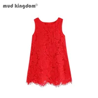 Mudkingdom Toddler Girls Dress Lace Wedding Party Sleeveless Vest Princess Girl&#039;s Dresses