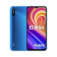 Originale Xiaomi Redmi 9a 4G LTE Telefono cellulare 4 GB RAM 64 GB 128GB ROM Helio G25 Octa Core Android 6.53 pollici schermo intero 13.0MP ID viso ID 5000mAh Smart Cell Phone