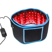 Stock in USA Led Slimming Waist Belts Red Light Infrared Therapy Belt Pain Relief Cellulite LLLT Lipolysis Body Shaping Sculpting 660nm 850nm Lipo Laser Weight Loss