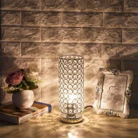Lampade da tavolo 5W LED Modern Desktop Decoration Lampada di vetro per la lampada da letto per la casa soggiorno camera da letto comodino
