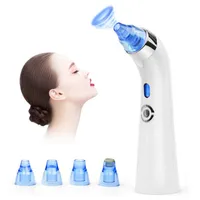 Portable Electric Facial Skin Care Microdermabrasion Pore Cleaner Blackhead Remover Vacuum USB Rechargeable Nose Blackhead Removel
