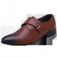 Zapatos de vestir de hombre de negocios clásicos moda elegantes zapatos de boda formales hombres resbalones en Office Oxford para hombres Black 2019 New Sneakers Shoes Geox de H1LZ #