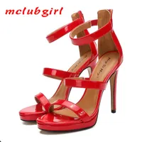 McLubgirl Women's Men's Party Red Super High Heels Pumps Sandals Man Women Shoes Shoe ZQJ