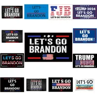 Laten we Go Brandon Polyester Banner 90 * 150 cm Fjb Biden USA Vlag Multi Style Party Geschenken Vlaggen 9JH H1