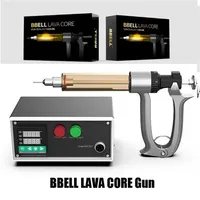 Autêntica BBell Lava Core Chilling Gun Gun Máquina de Espesso Semi Automático Vape Vape Filler 25ml 50ml Dispositivo 510 Carrinhos Pen Cartins Cartridgea03a45