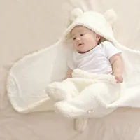 Outono e inverno recém-nascido espessamento cobertores com cashmere bebê dividido para cima saco de dormir cobertor crianças colcha de cama 28 75zb t2