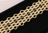 2022 Bracelet de charme de qualité supérieure avec diamant et mots Design en or 18 carats plaqué or pour femmes bijoux de mariage cadeau de boîte PS7197