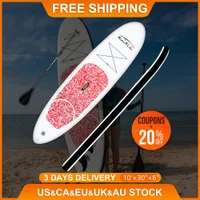 Funwater Surfboard Paddle Board Inflatable Stand Up Paddleboard Dropshipping CA CA EU UK UK Warehouse 305 cm Surfing Leash Tabla Surf Water Sports SUP PLACH
