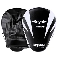 Factory Partihandel 2 st Kick Boxing Handskar Pad Punch Target Bag Men MMA PU Karate Muay Thai Gratis Fight Sanda Training Adults Kids Equipment