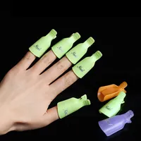 Partido festivo Suministros Suministros Fototerapia Manicura Removedor de uñas Envoltura Nails Eliminar el clip de la armadura 5pcs / set lla636