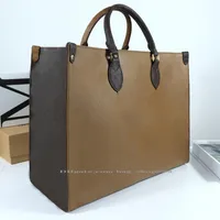 Femme sac à main sacs sacs sacs à main sacs à main classiques fleur brun avec sacs originaux sacs à bourse de gros shopping paquet d'épaule AB côté multicolore