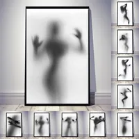 Paintings Bathroom Sexy Canvas Interior Living Room Decoration Modern Personalized Figures Aesthetic Wall Art Posters Pictures