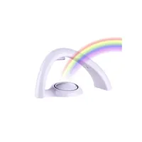 Lucky Rainbow lights LED Projector Lamps Battery Supply Children Baby Room Decoration Night Light Amazing Luckys Colorful luminaria LEDs USALIGHT