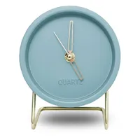 Autres horloges Accessoires Nordic Luxury Desk Clock Table Minimaliste créatif moderne MODERNE CHABLE RELOJ DE MESA DÉCOR HOME