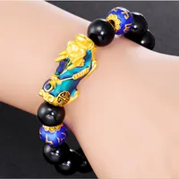 luxury bracelet style tigers eye stone bead and hero cross elastic bracelet rebel heart for men b346 beaded strands