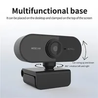 ABD Mikrofon A44 ile ABD STOK 1080 P HD Webcam USB Web Kamera