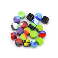 Other Smoking Accessories Silicone Container Jars Dabs containers 2ml 5ml 6ml 7ml 10ml dry herb FDA Box Vaporizer for concentrate wax oil Ball