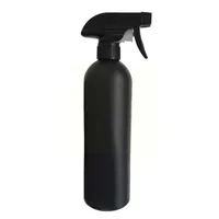 Storage Bottles & Jars 500ml Plastic Bottle Large Empty Black Spray Lotions Oils Essential Refillable Perfumes H0u7
