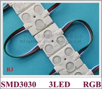 Aluminum PCB SMD 3030 RGB LED Module Injection Light For Sign Letter DC12V 40mm*40mm*7mm SMD3030 3 2W CE ROHS Modules