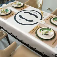Klassieke luxe tafelkleed waterdicht creatief Nordic dining tafelkleed eenvoudige moderne print tabellen cover