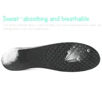 Shoes Materials 1pair Men Women Insert Adjustable Heel Breathable Shoe Insole 4 Layer Pads Soft Universal Ortic Air Cushion Height Increasin