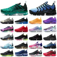2021 TN Artı Koşu Ayakkabıları Erkekler Kadınlar Siyah Kraliyet Atlanta Suman Mor Pastel TNS Erkek Eğitmenler Açık Spor Sneakers 36-47 Toptan Dropshipping